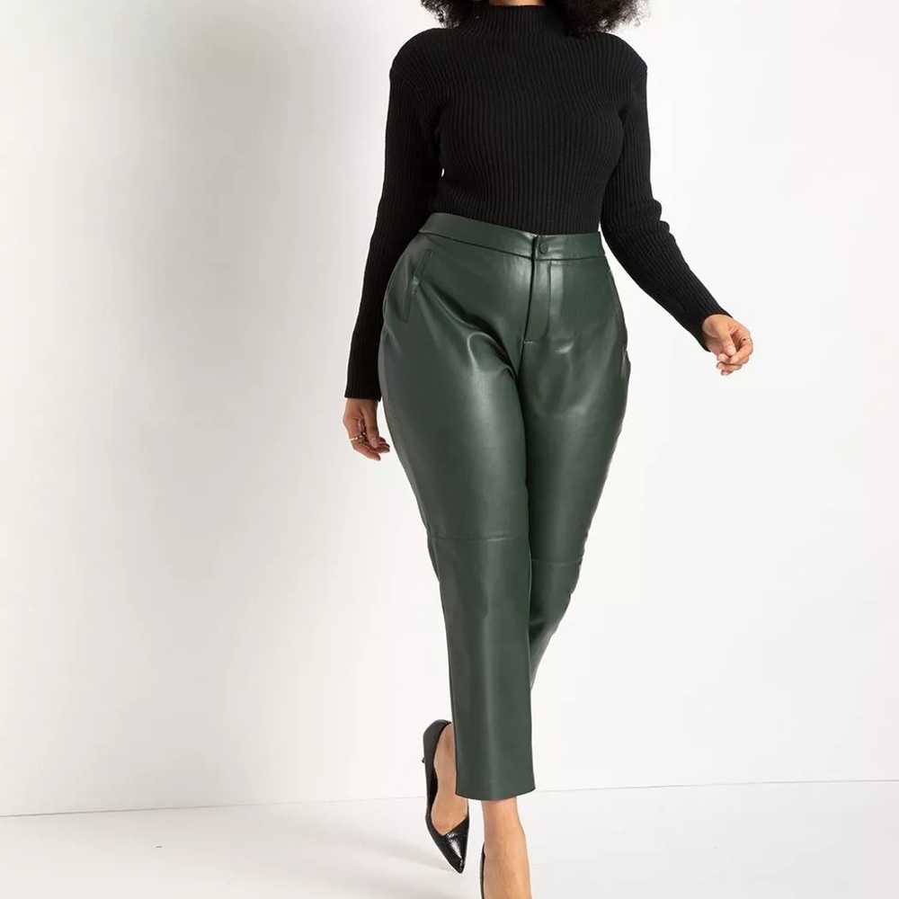Faux Leather Pants